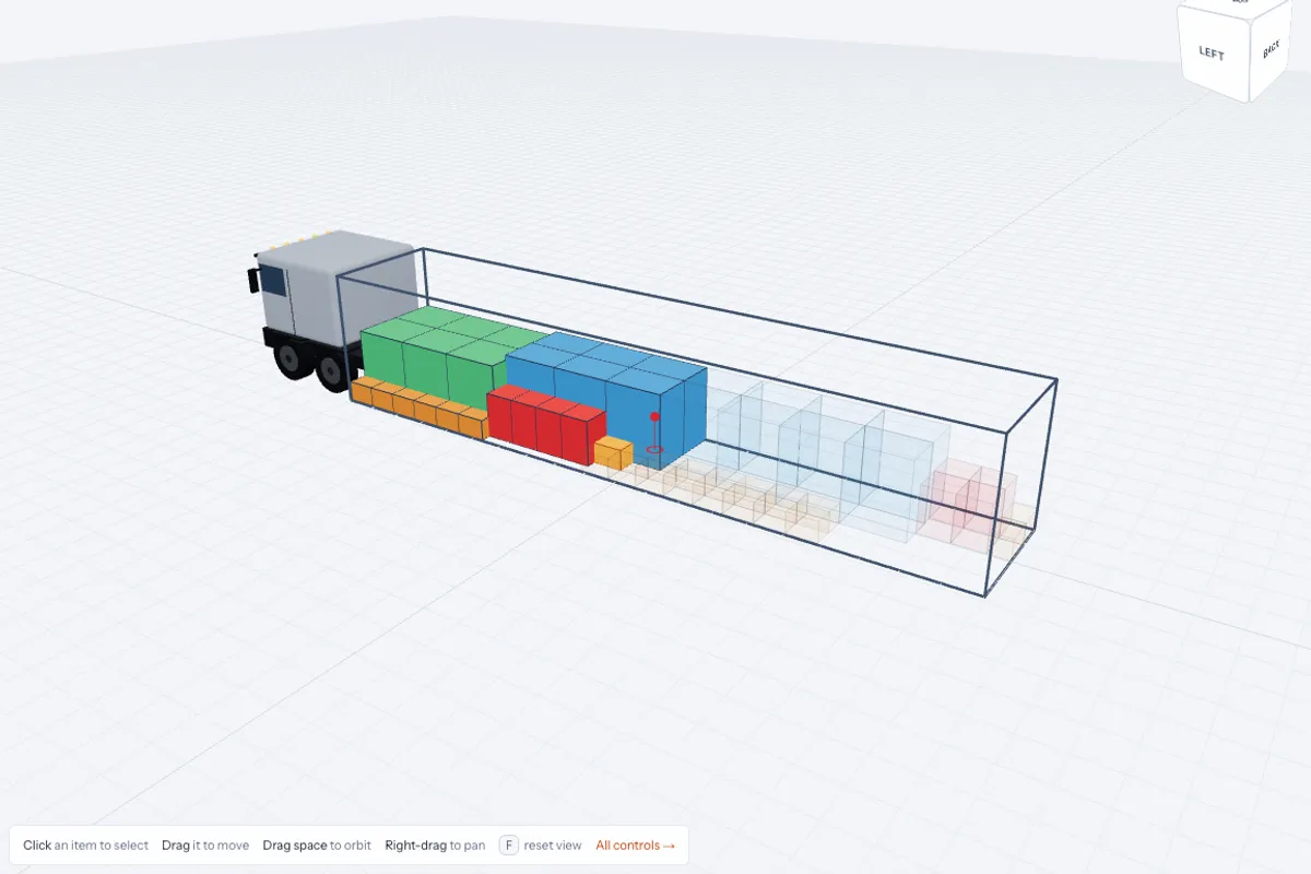 The loading-sequence slider halfway through a load